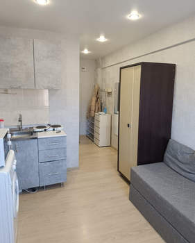 Студия квартира, на длительный срок, 16м2, 4/5 этаж