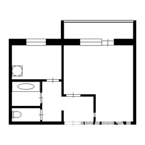 1-к квартира, на длительный срок, 34м2, 7/10 этаж