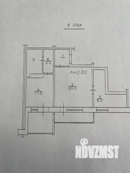 2-к квартира, на длительный срок, 51м2, 8/10 этаж