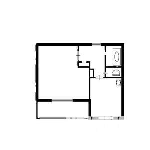 1-к квартира, на длительный срок, 36м2, 12/14 этаж