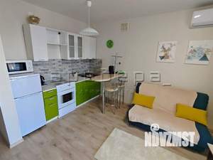 Студия квартира, на длительный срок, 27м2, 4/17 этаж