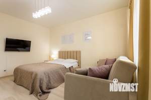 Студия квартира, посуточно, 39м2, 19/25 этаж