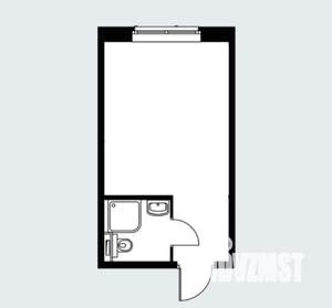 1-к квартира, на длительный срок, 23м2, 1/5 этаж