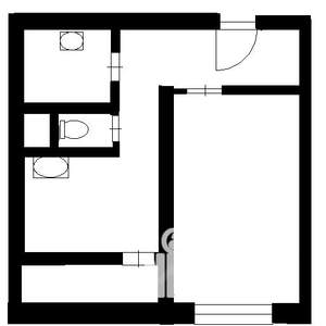 1-к квартира, на длительный срок, 30м2, 3/5 этаж
