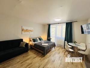 Студия квартира, посуточно, 40м2, 21/24 этаж