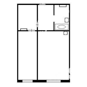 2-к квартира, на длительный срок, 61м2, 1/10 этаж