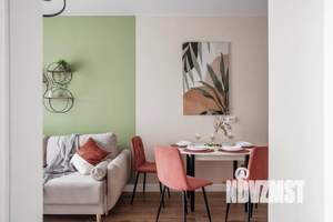 1-к квартира, посуточно, 40м2, 8/17 этаж