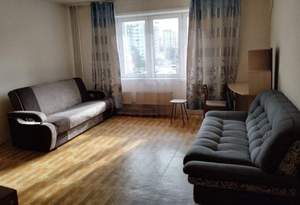 1-к квартира, на длительный срок, 52м2, 3/17 этаж