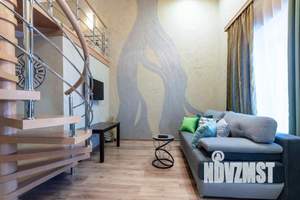 1-к квартира, посуточно, 43м2, 1/1 этаж