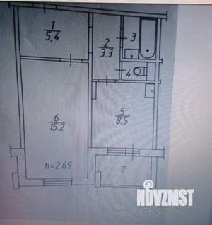 1-к квартира, на длительный срок, 36м2, 12/14 этаж