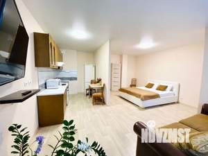 Студия квартира, посуточно, 42м2, 6/8 этаж