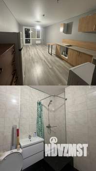 Студия квартира, на длительный срок, 27м2, 5/18 этаж