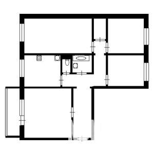 4-к квартира, на длительный срок, 86м2, 4/10 этаж