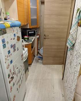 Студия квартира, на длительный срок, 18м2, 4/5 этаж