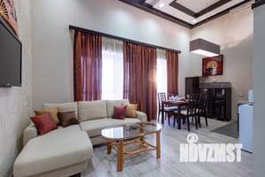 1-к квартира, посуточно, 53м2, 1/1 этаж