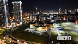 Студия квартира, посуточно, 35м2, 3/25 этаж