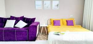 1-к квартира, посуточно, 40м2, 1/1 этаж