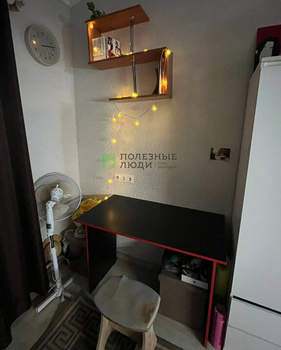 Студия квартира, на длительный срок, 15м2, 4/4 этаж