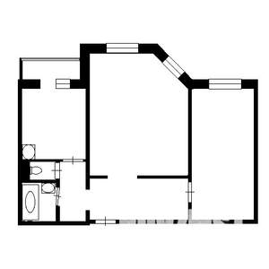 2-к квартира, на длительный срок, 64м2, 2/9 этаж