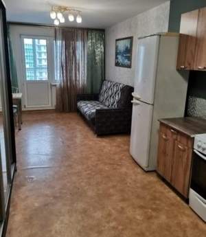 Студия квартира, на длительный срок, 25м2, 16/18 этаж