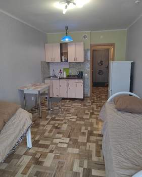 Студия квартира, на длительный срок, 27м2, 17/19 этаж
