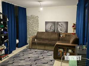 Студия квартира, на длительный срок, 40м2, 5/15 этаж