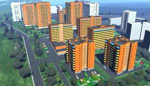 Студия квартира, на длительный срок, 24м2, 13/14 этаж