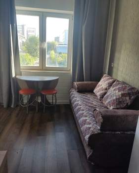 Студия квартира, на длительный срок, 16м2, 2/2 этаж