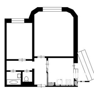 2-к квартира, на длительный срок, 54м2, 6/10 этаж