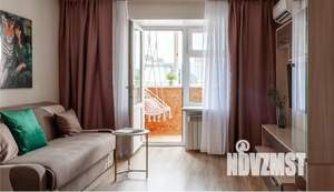 1-к квартира, посуточно, 45м2, 1/1 этаж