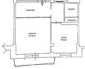 1-к квартира, на длительный срок, 51м2, 5/7 этаж