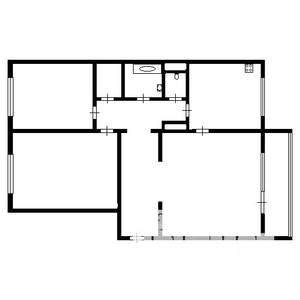 3-к квартира, на длительный срок, 78м2, 9/10 этаж