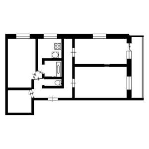 3-к квартира, на длительный срок, 67м2, 2/5 этаж