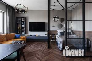 1-к квартира, посуточно, 55м2, 1/1 этаж