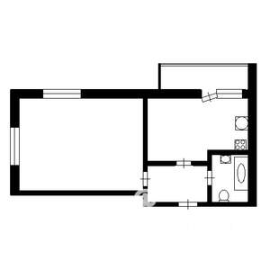 1-к квартира, на длительный срок, 41м2, 3/13 этаж