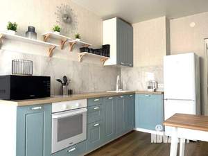 1-к квартира, посуточно, 45м2, 1/1 этаж