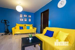 3-к квартира, посуточно, 58м2, 1/1 этаж