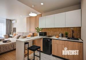 1-к квартира, посуточно, 33м2, 1/1 этаж