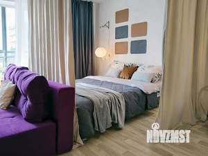 Студия квартира, на длительный срок, 33м2, 14/17 этаж