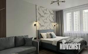 1-к квартира, посуточно, 35м2, 1/1 этаж