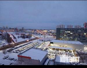 Студия квартира, на длительный срок, 27м2, 12/17 этаж