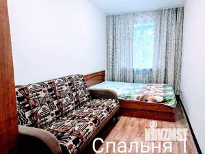 3-к квартира, посуточно, 56м2, 1/5 этаж