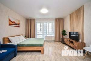 1-к квартира, посуточно, 36м2, 1/1 этаж