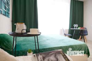 Студия квартира, посуточно, 35м2, 2/18 этаж