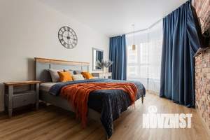 1-к квартира, посуточно, 35м2, 1/1 этаж