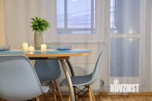 1-к квартира, посуточно, 41м2, 10/25 этаж