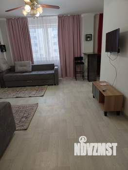 1-к квартира, на длительный срок, 42м2, 12/17 этаж