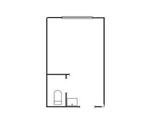 Студия квартира, на длительный срок, 17м2, 5/5 этаж