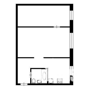 2-к квартира, на длительный срок, 45м2, 1/5 этаж