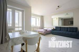 1-к квартира, посуточно, 42м2, 12/17 этаж